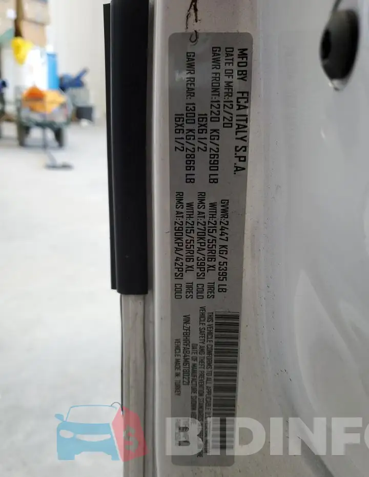 ZFBHRFAB4M6T80221 Photo# 14