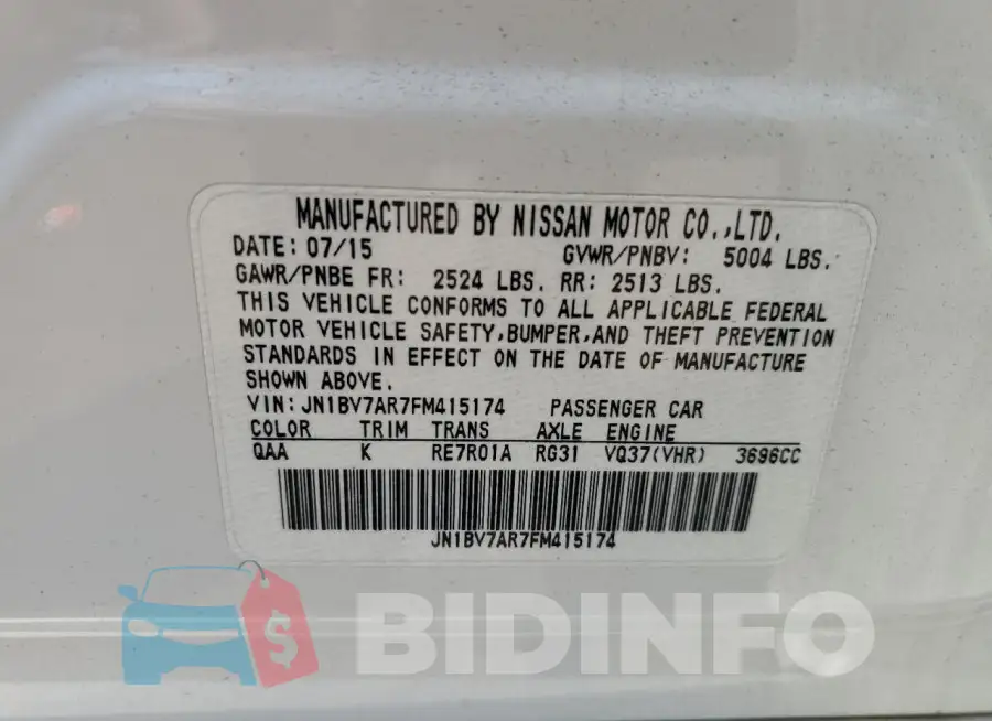 JN1BV7AR7FM415174 Photo# 12