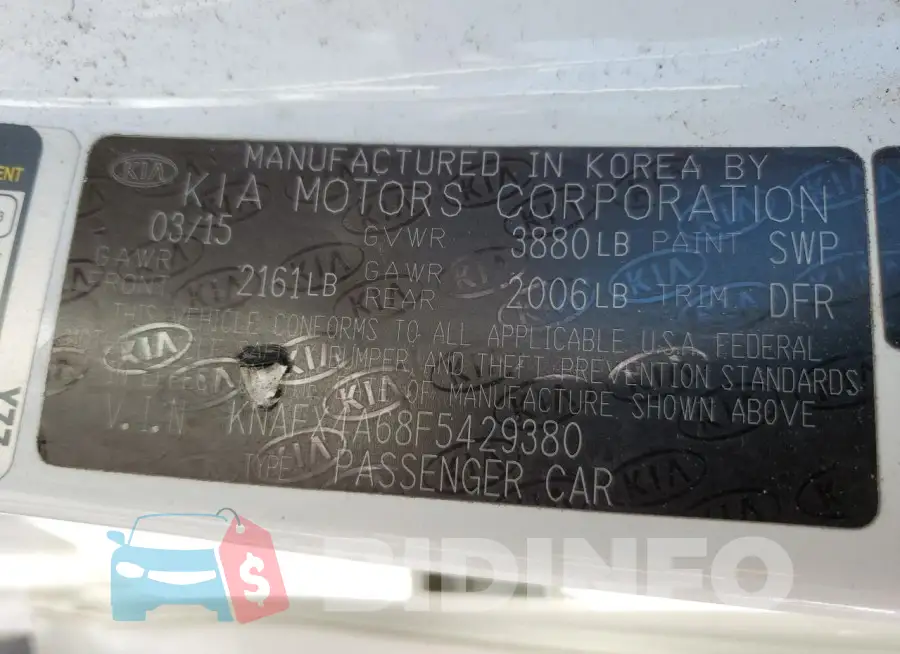 KNAFX4A68F5429380 Photo# 12
