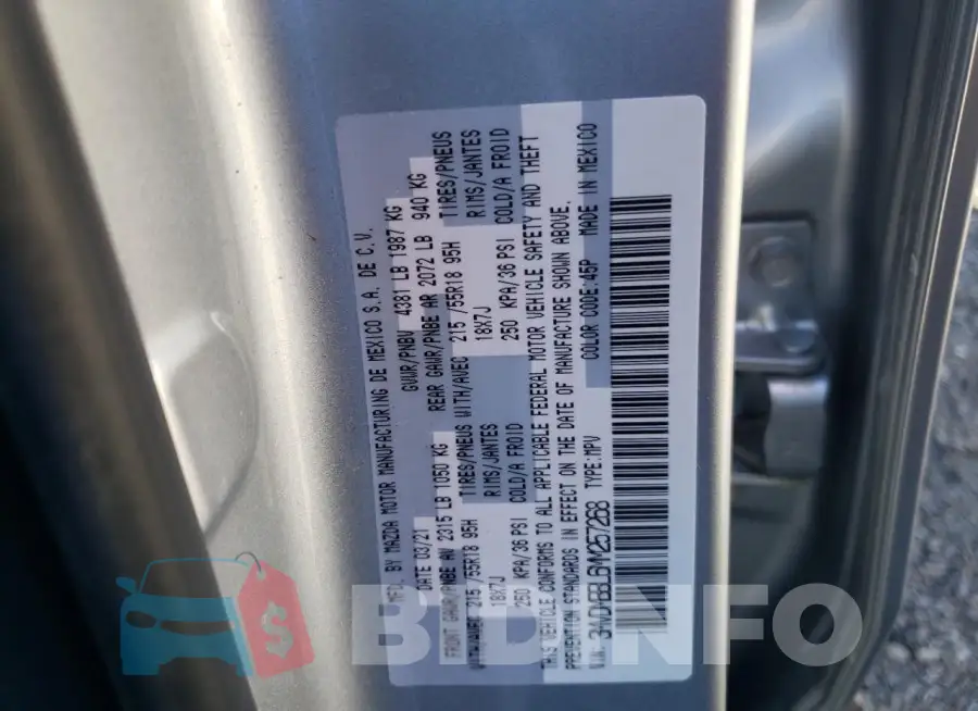 3MVDMBBL6MM257268 Photo# 12