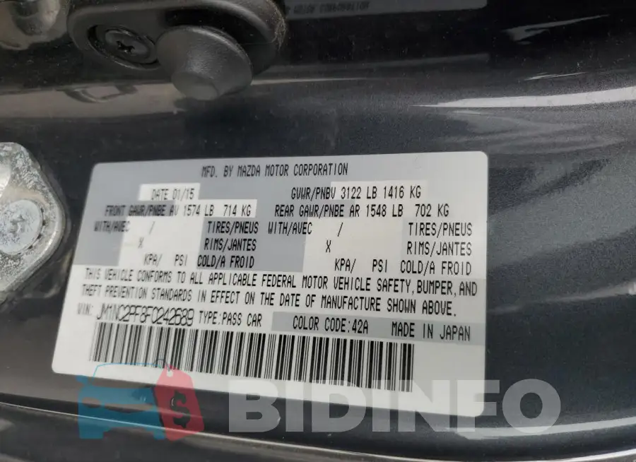 JM1NC2PF8F0242689 Photo# 13
