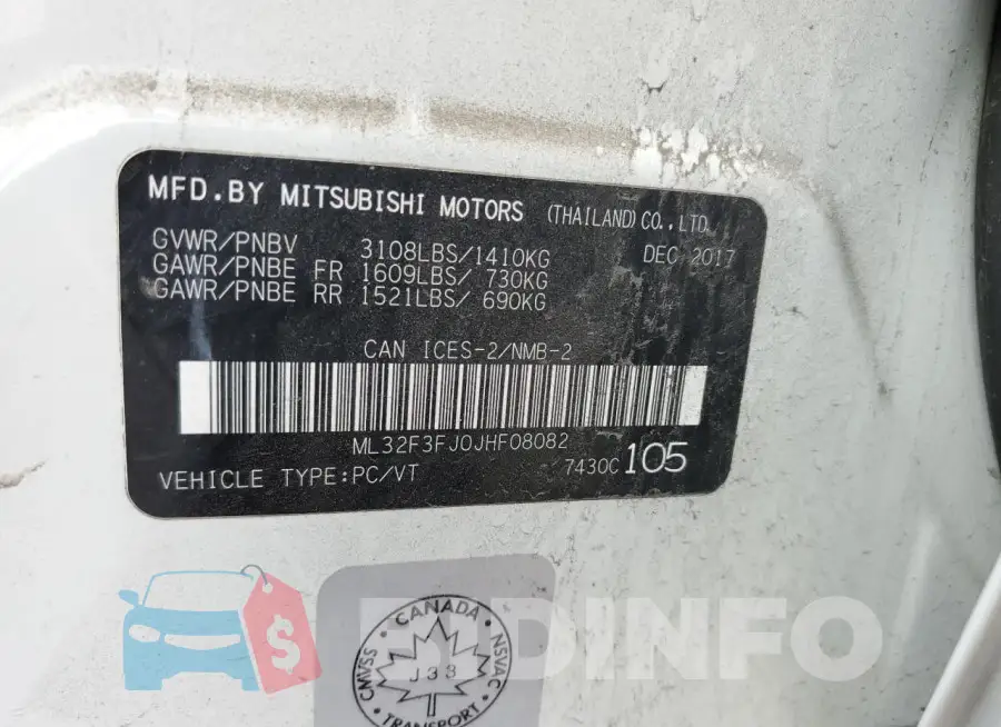 ML32F3FJ0JHF08082 Photo# 12