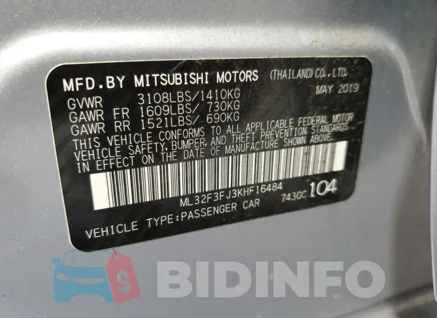 ML32F3FJ3KHF16484 Photo# 12