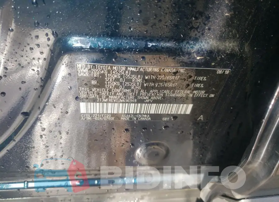 2T3WFREV0JW496948 Photo# 12