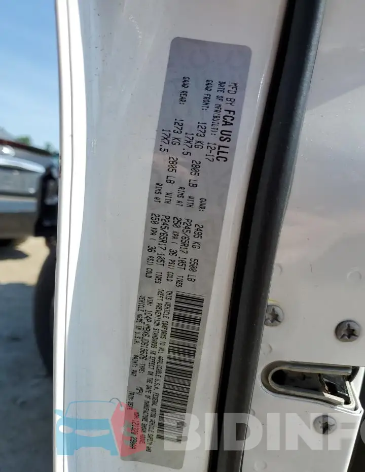 1C4PJMBX6JD619676 Photo# 13