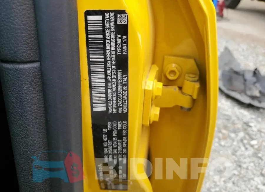 ZACCJABB5HPE39991 Photo# 13