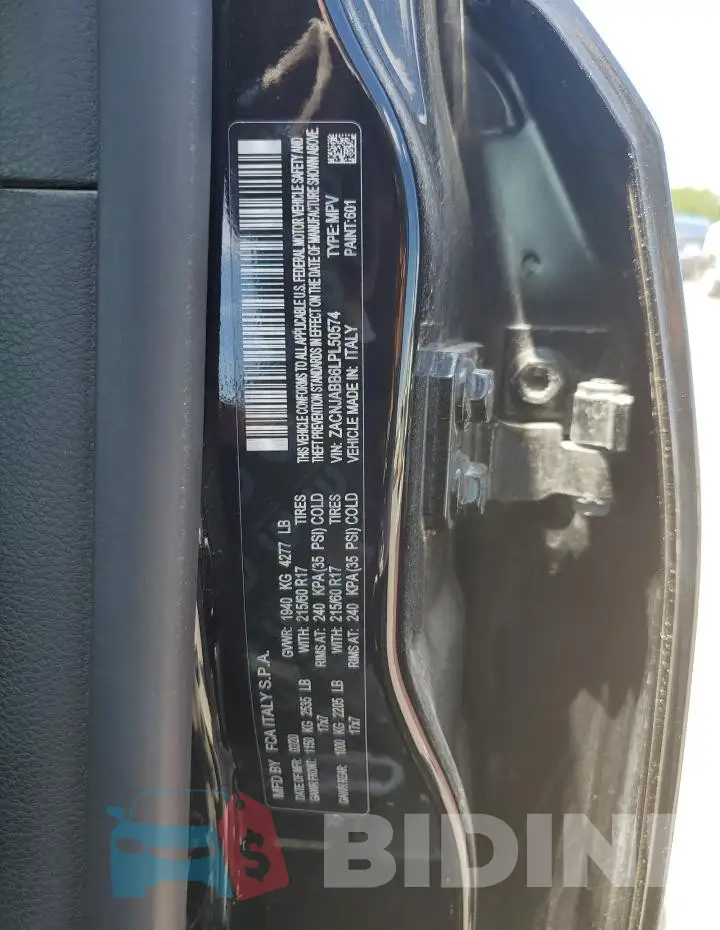 ZACNJABB6LPL50574 Photo# 13