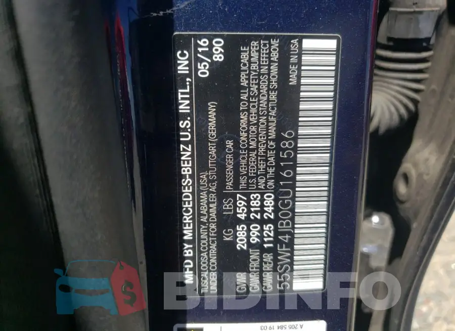 55SWF4JB0GU161586 Photo# 12