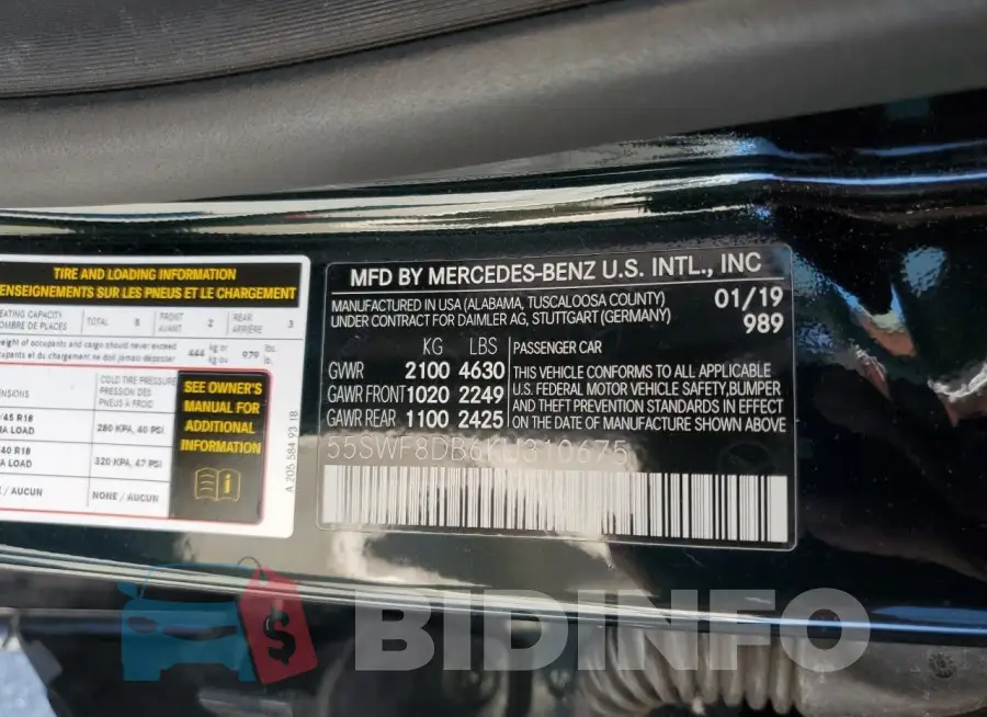 55SWF8DB6KU310675 Photo# 12