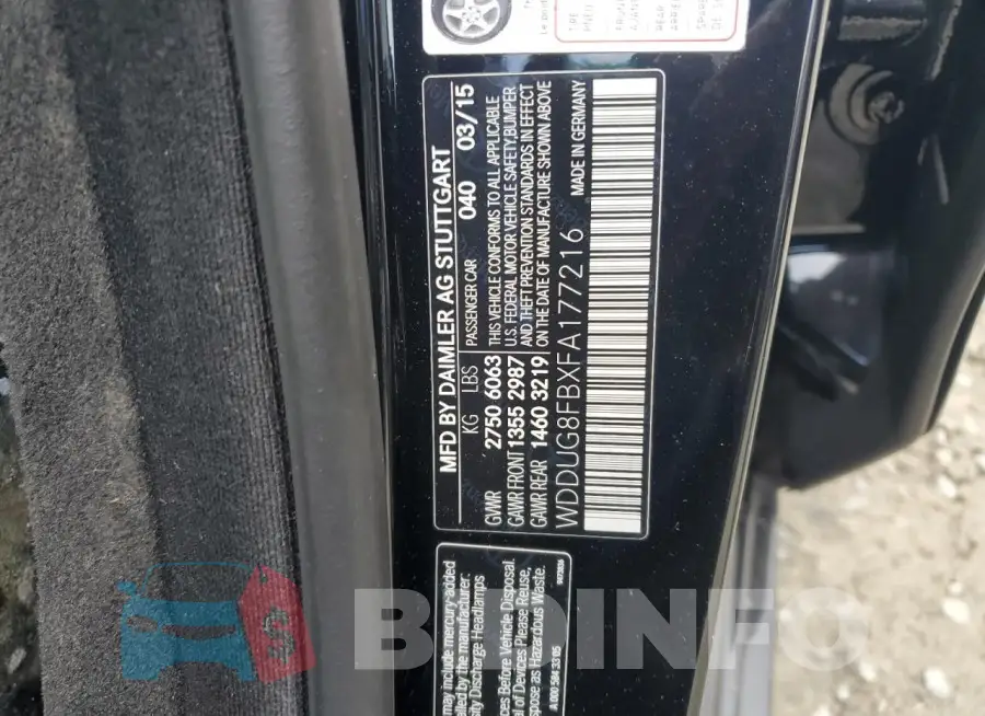 WDDUG8FBXFA177216 Photo# 12