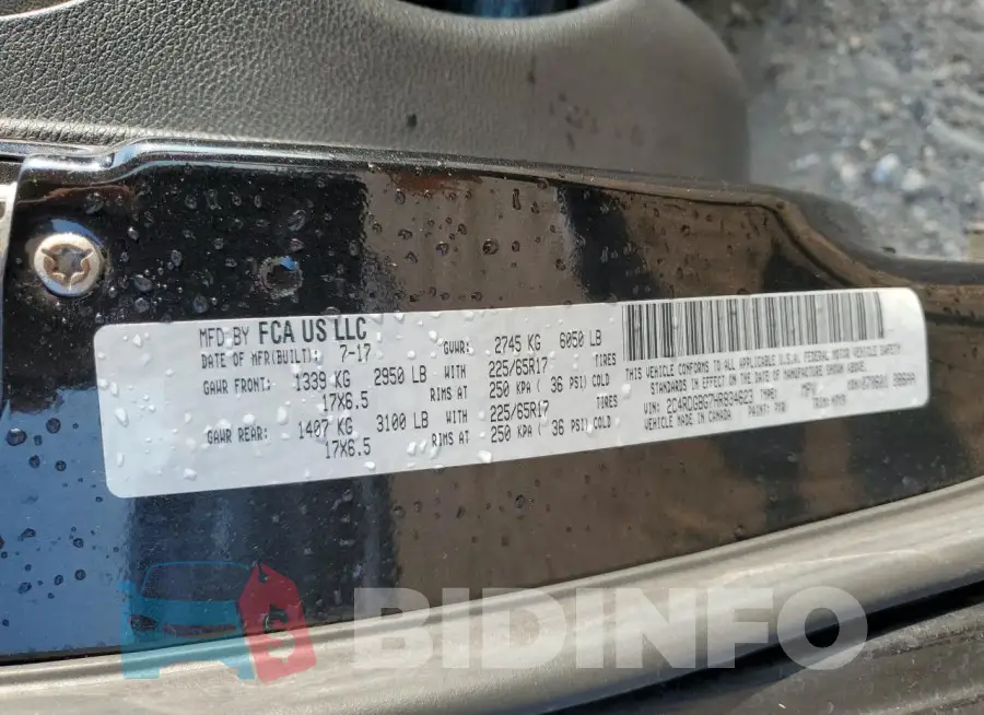 2C4RDGBG7HR834623 Photo# 13