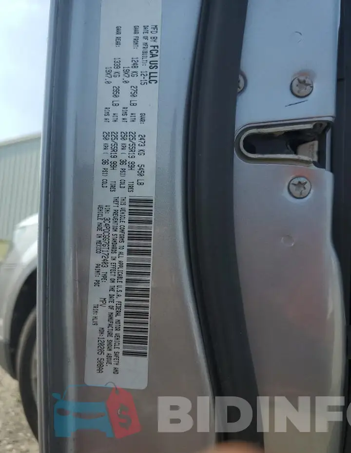 3C4PDCGG7GT172403 Photo# 13