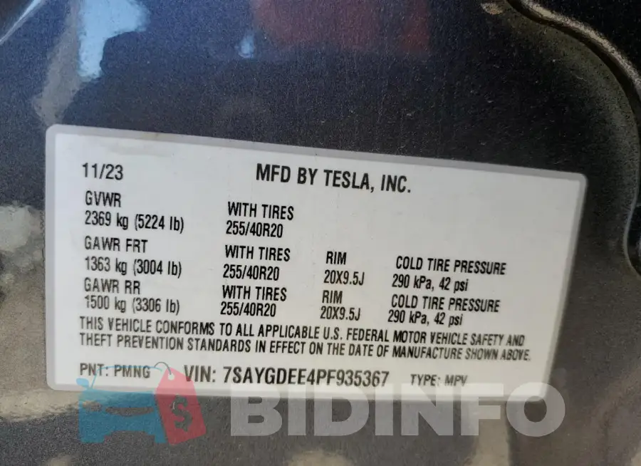 7SAYGDEE4PF935367 Photo# 14