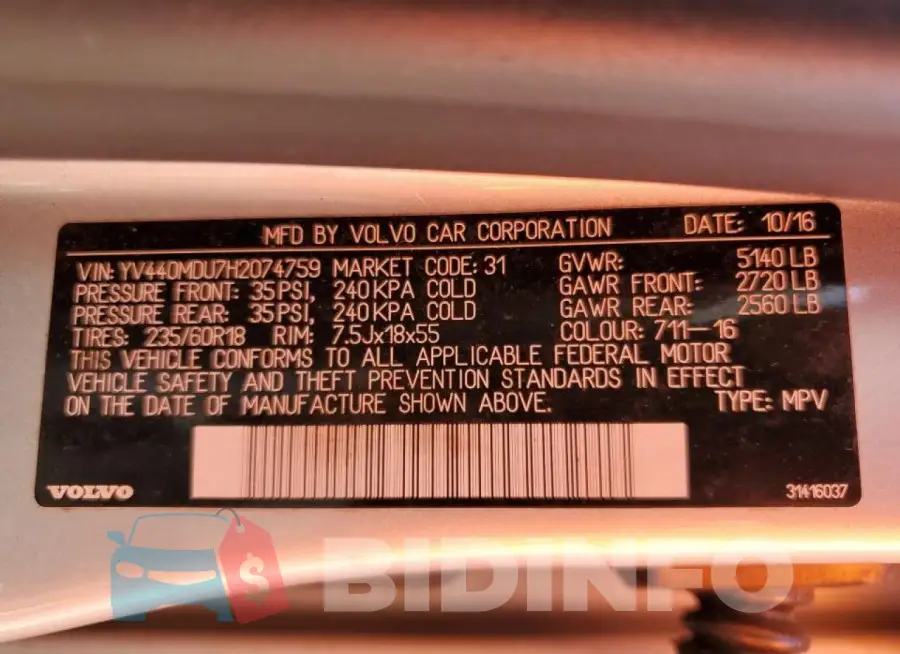 YV440MDU7H2074759 Photo# 12