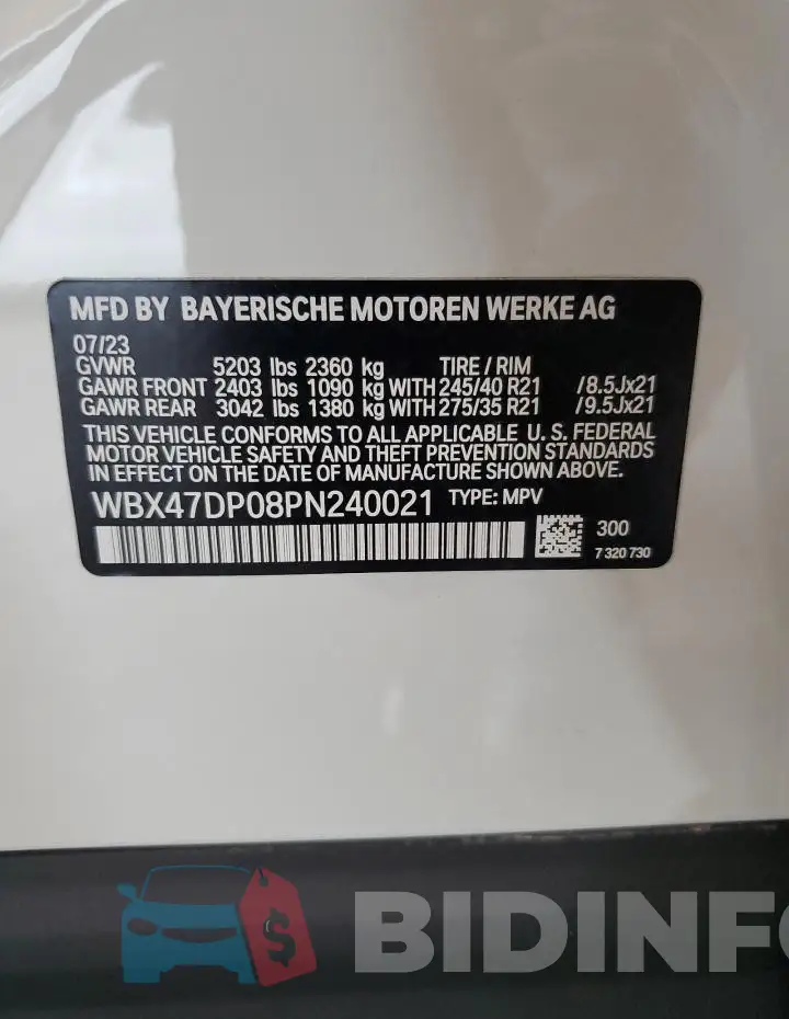 WBX47DP08PN240021 Photo# 12