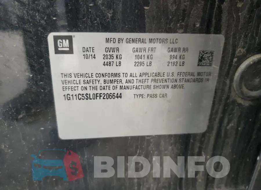 1G11C5SL0FF206644 Photo# 12