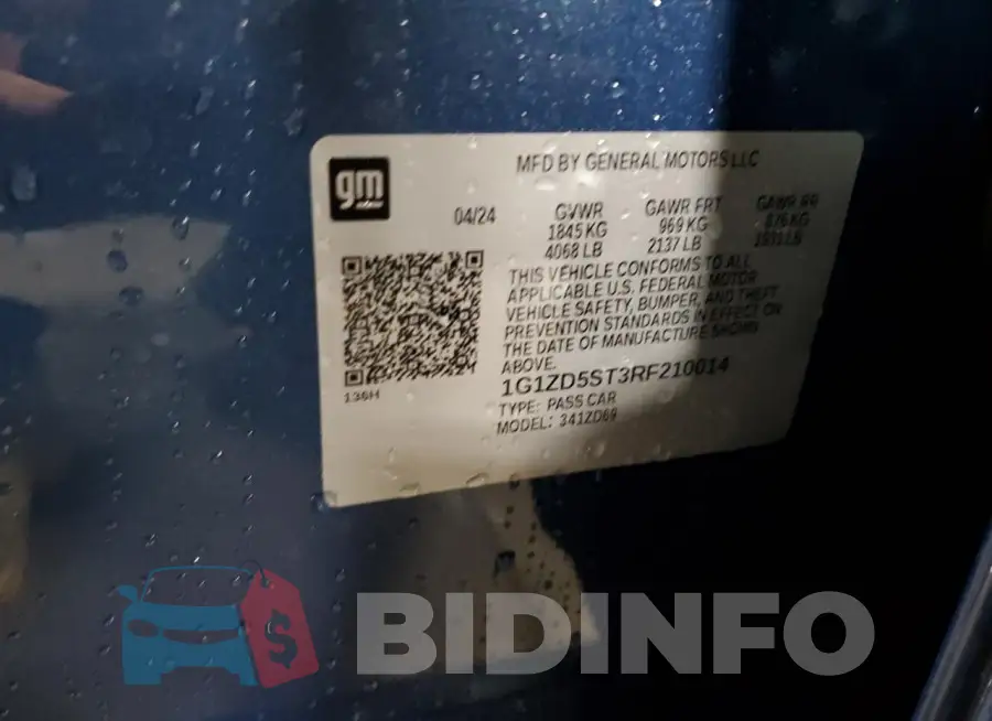 1G1ZD5ST3RF210014 Photo# 12