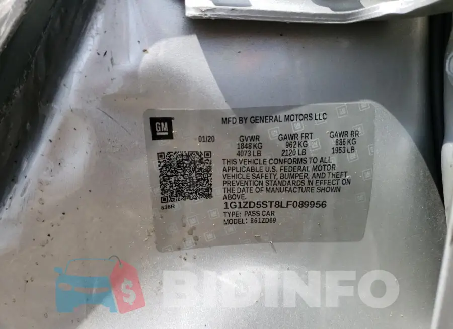 1G1ZD5ST8LF089956 Photo# 12