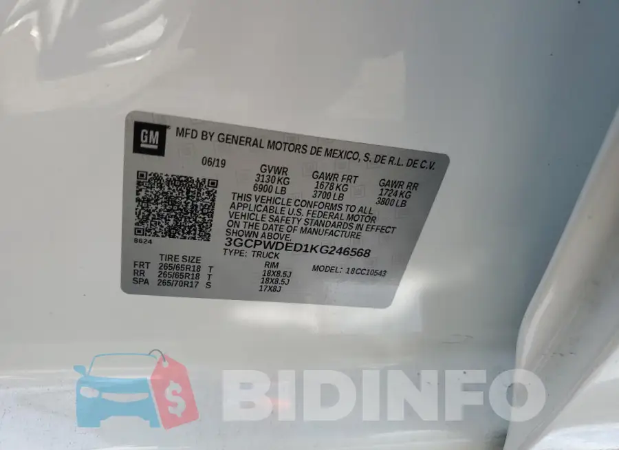 3GCPWDED1KG246568 Photo# 12