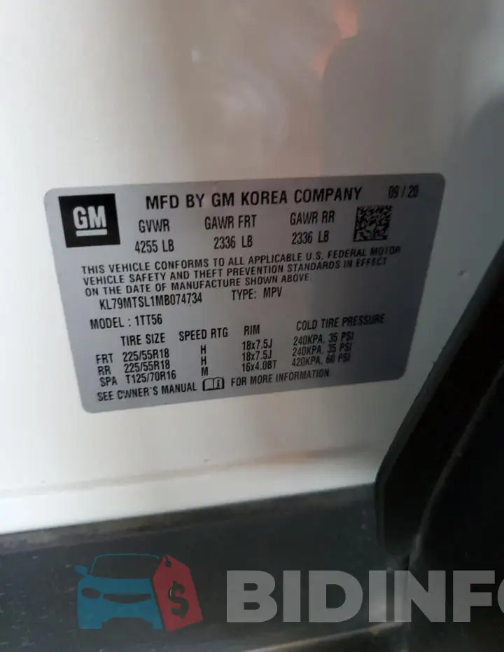 KL79MTSL1MB074734 Photo# 13
