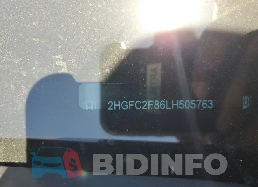 2HGFC2F86LH505763 Photo# 12