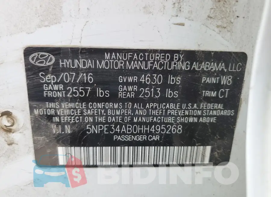 5NPE34AB0HH495268 Photo# 12