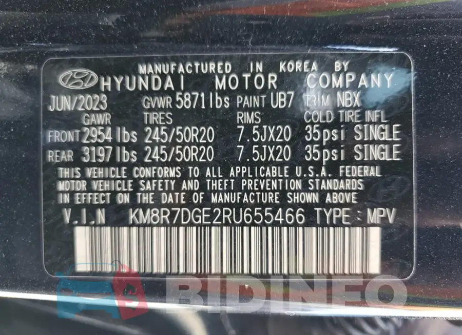 KM8R7DGE2RU655466 Photo# 13