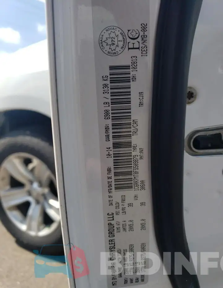 1C6RR7MT8FS509879 Photo# 12