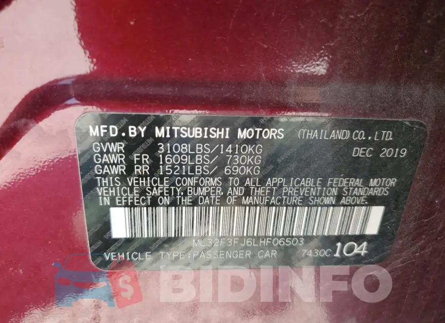 ML32F3FJ6LHF06503 Photo# 13