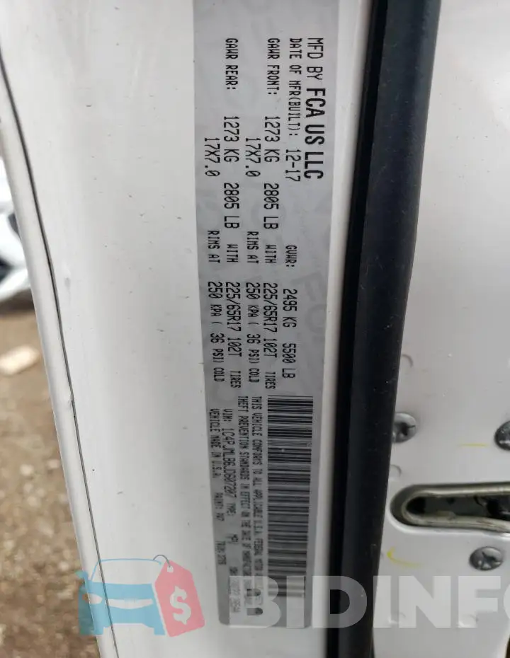 1C4PJMLB6JD607207 Photo# 12