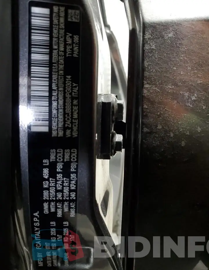 ZACCJBBB8HPG03014 Photo# 14