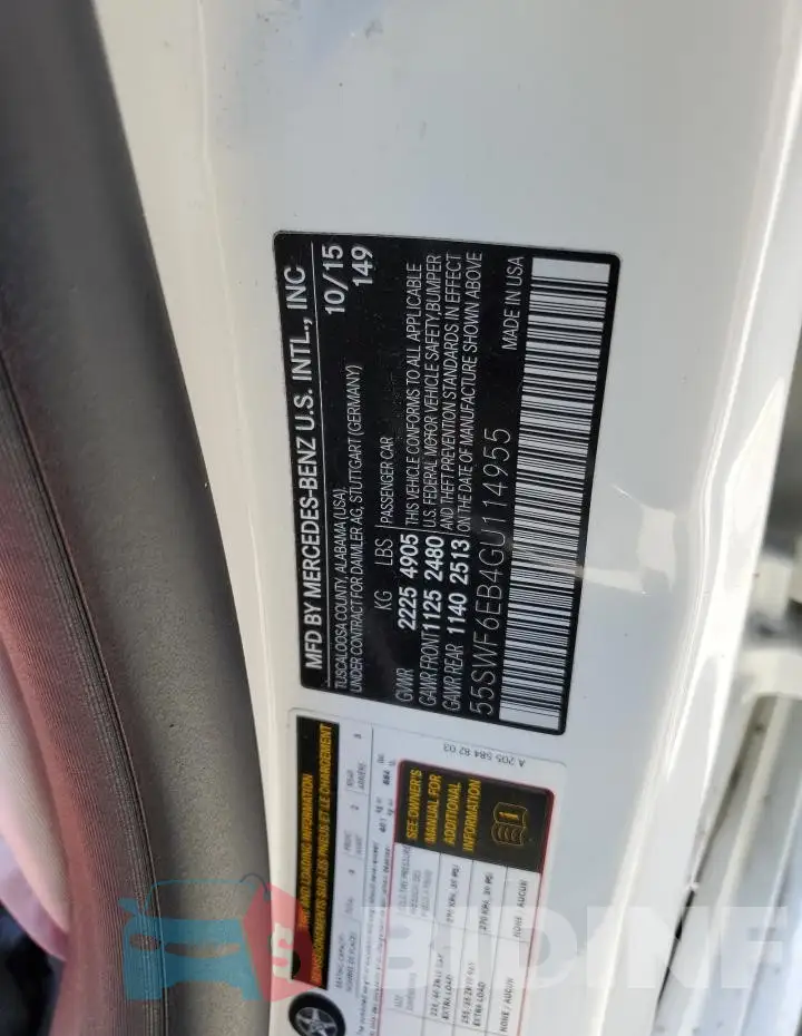 55SWF6EB4GU114955 Photo# 12