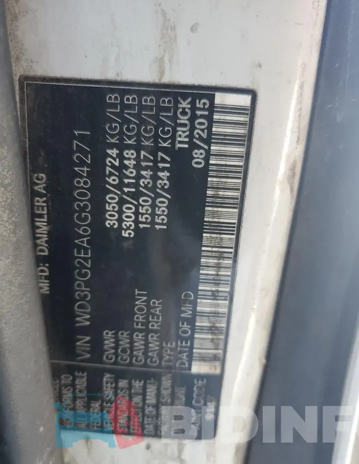 WD3PG2EA6G3084271 Photo# 13