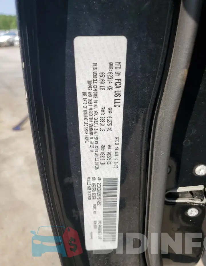 2C3CDXHG5FH874882 Photo# 12
