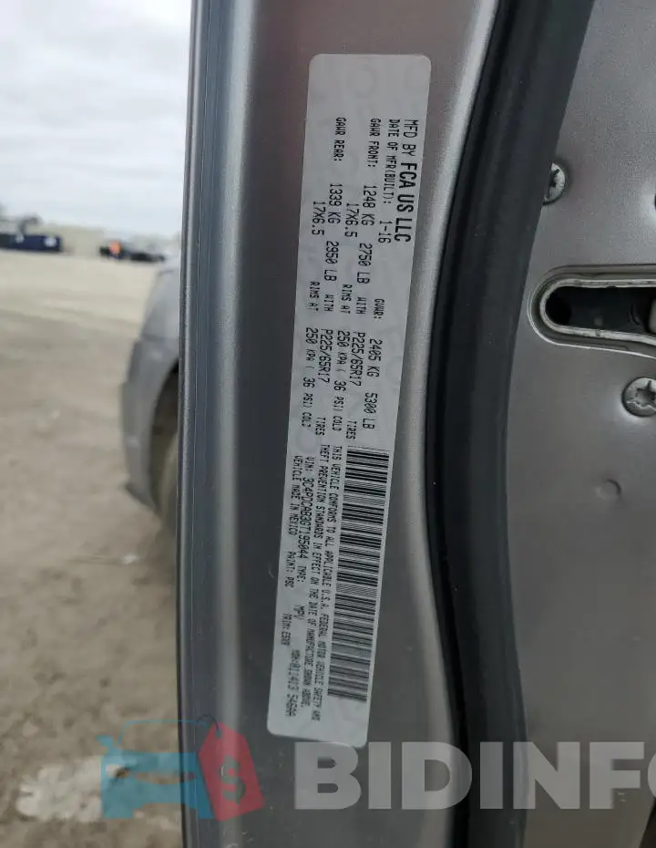 3C4PDCAB3GT195044 Photo# 13