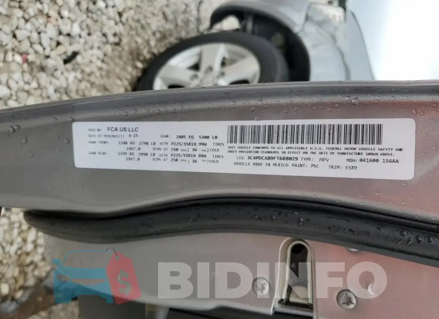 3C4PDCAB9FT688029 Photo# 13