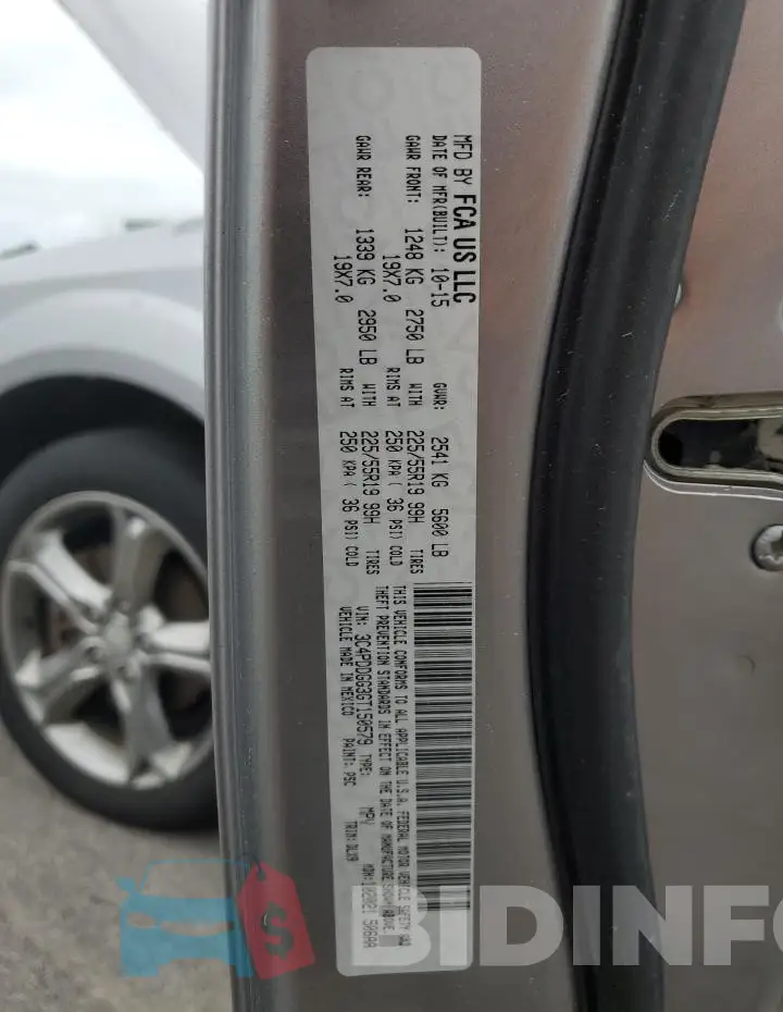 3C4PDDGG3GT150579 Photo# 13