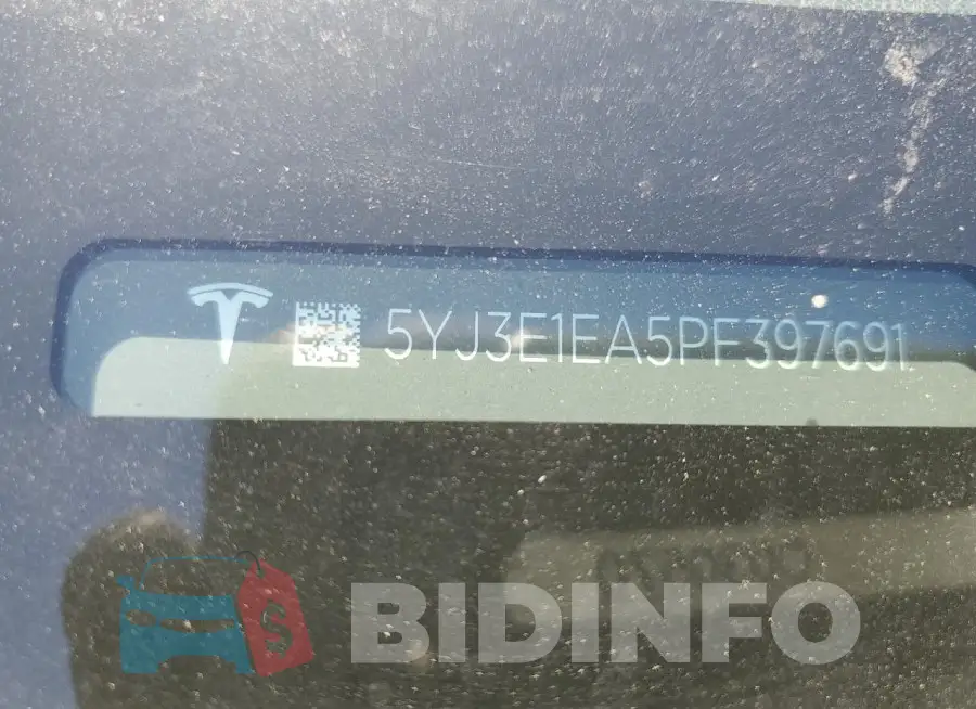 5YJ3E1EA5PF397691 Photo# 13