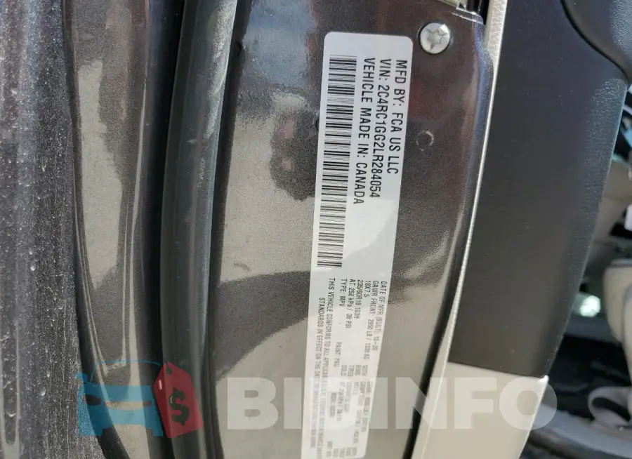 2C4RC1GG2LR284054 Photo# 13
