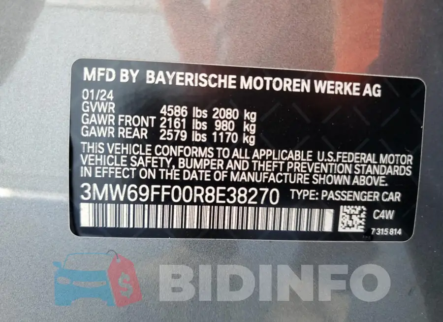3MW69FF00R8E38270 Photo# 12