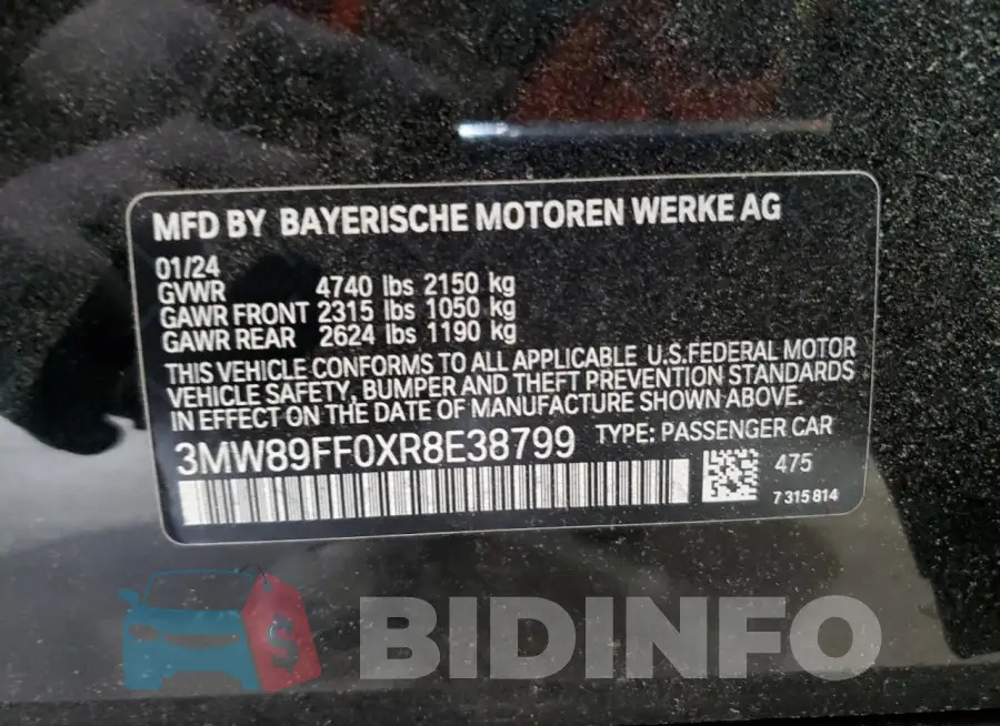 3MW89FF0XR8E38799 Photo# 12