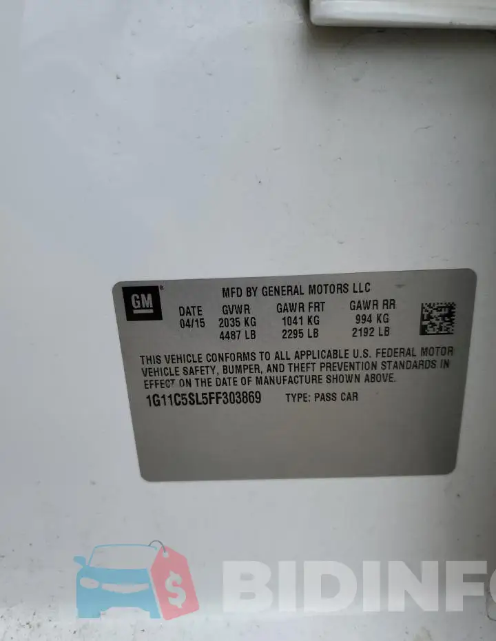 1G11C5SL5FF303869 Photo# 12