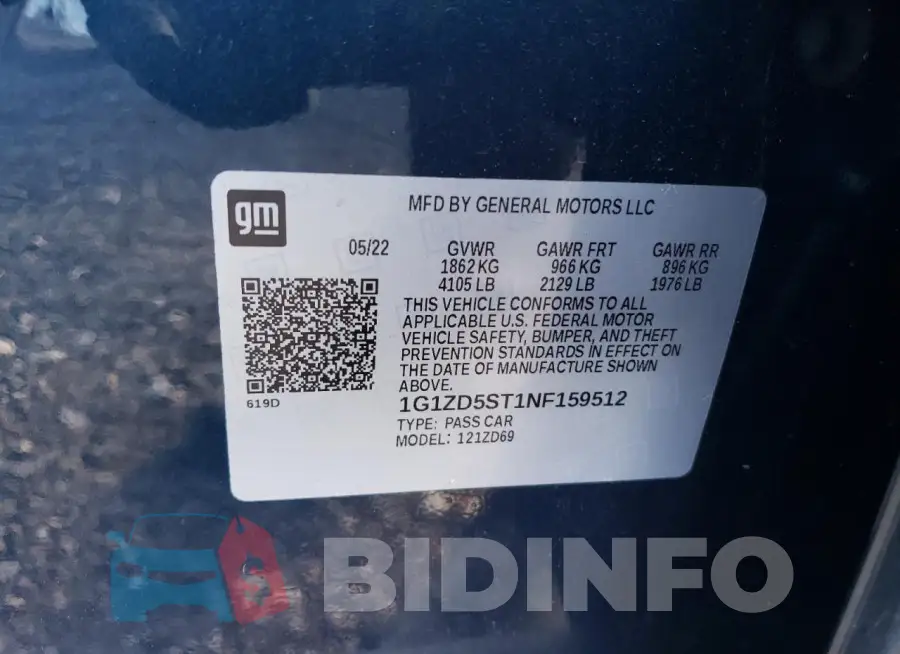 1G1ZD5ST1NF159512 Photo# 12
