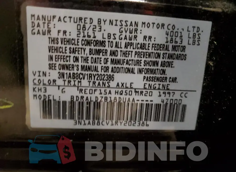 3N1AB8CV1RY202386 Photo# 12