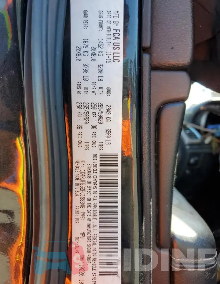 1C4RJFBG2FC198346 Photo# 14