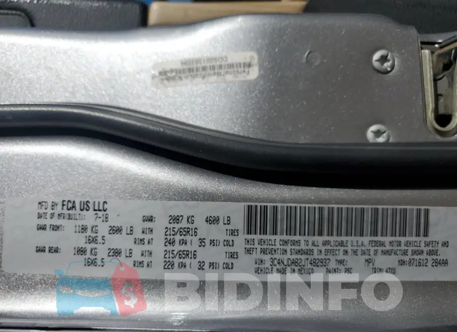 3C4NJDAB2JT482937 Photo# 13