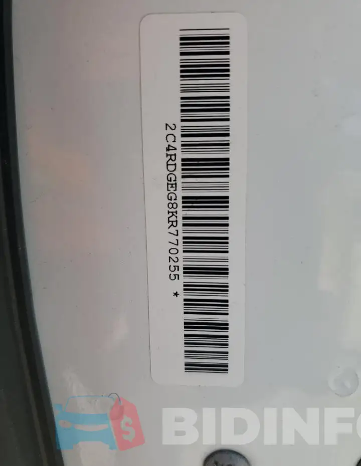 2C4RDGEG8KR770255 Photo# 13