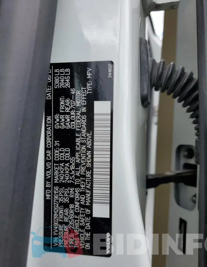 YV4902RM2G2796156 Photo# 14