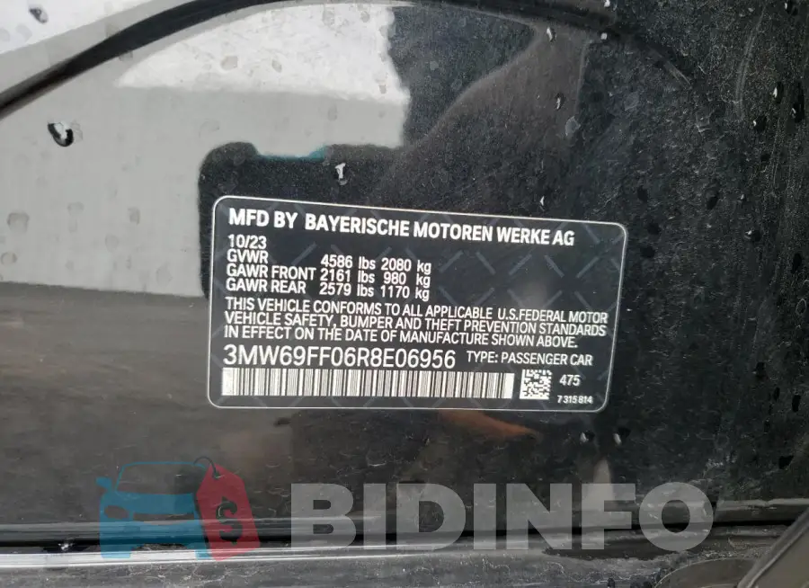 3MW69FF06R8E06956 Photo# 12