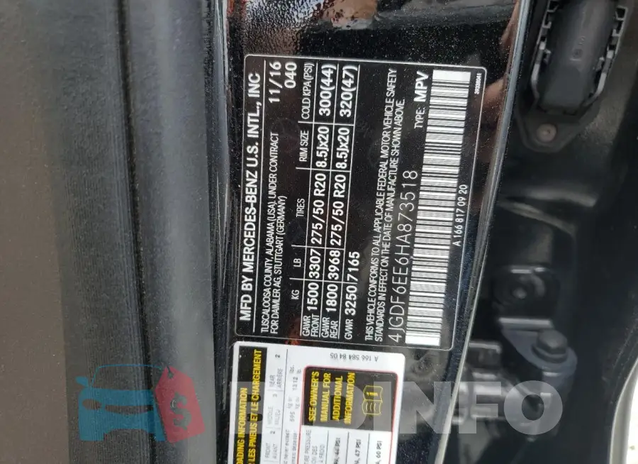 4JGDF6EE6HA873518 Photo# 14